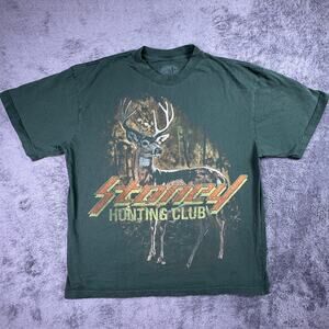 Post Malone Big Ass Stadium Tour 2025 Official Shirt XL Green Stoney Hunt Club